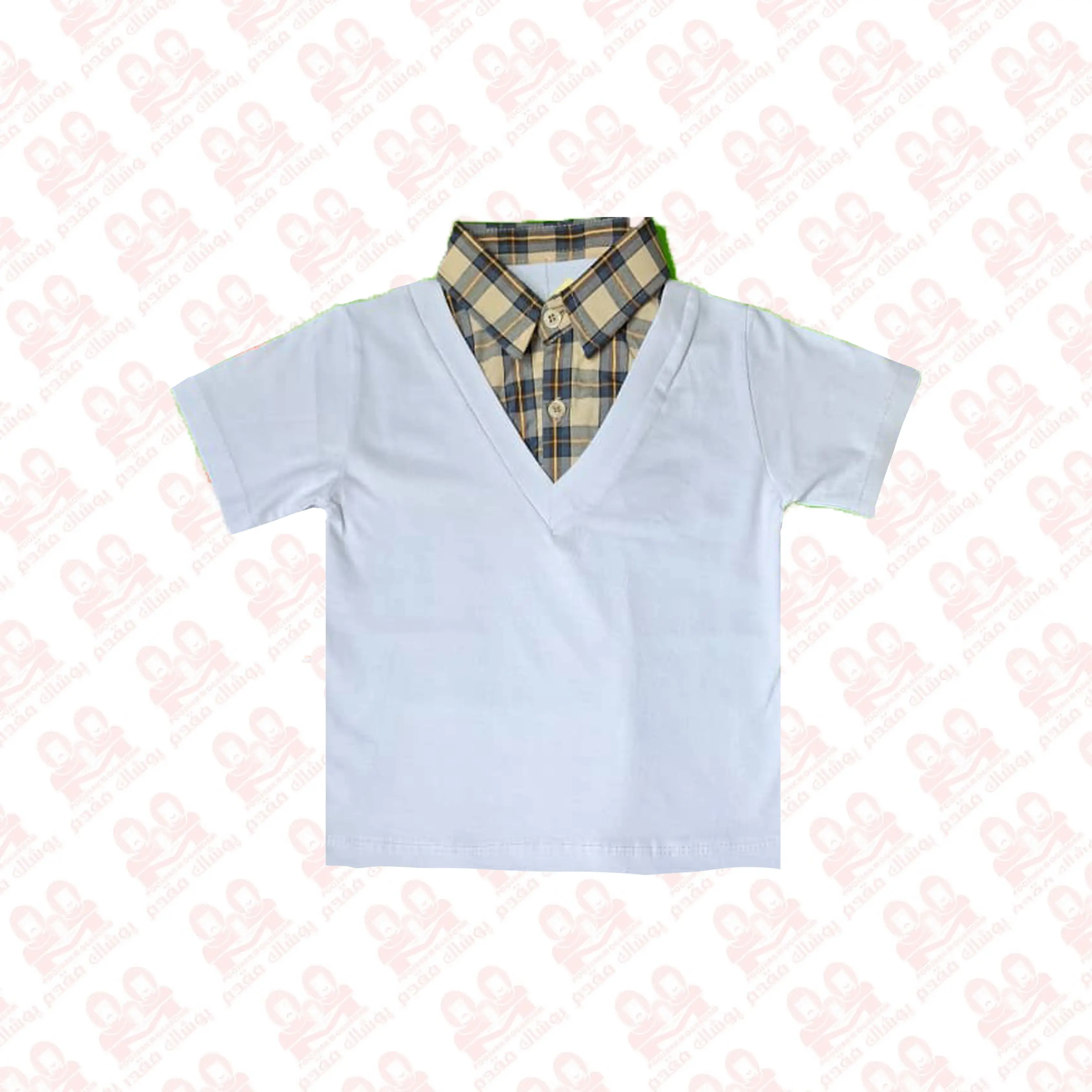 تیشرت پسرانه پنبه دویقه کد1100-2180-02 سایز40