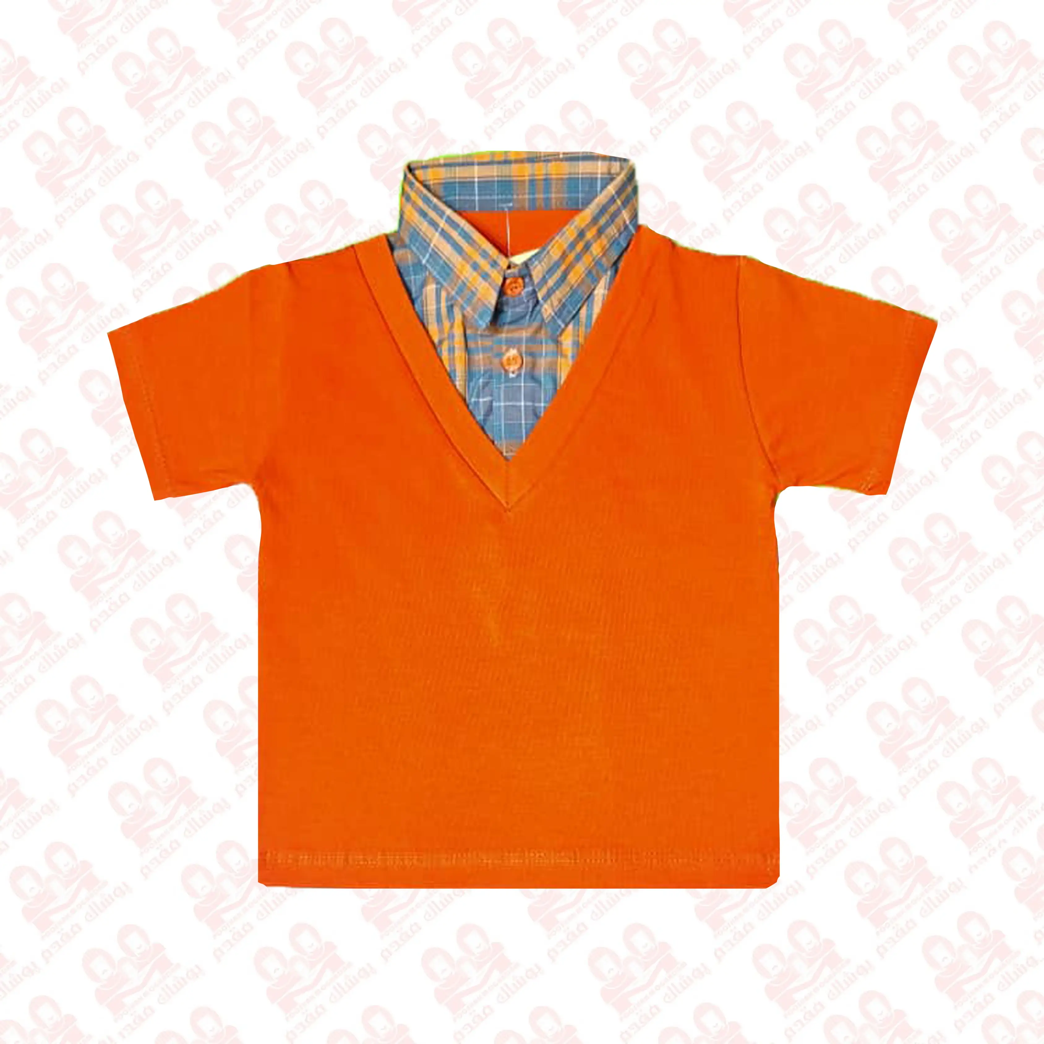 تیشرت پسرانه پنبه دویقه کد1100-2180-03 سایز55