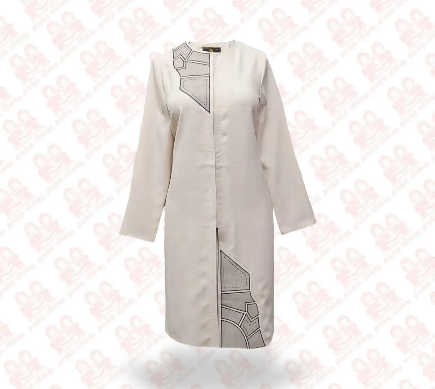 مانتو زنانه یقه گرد کد1600-52-03 سایز46