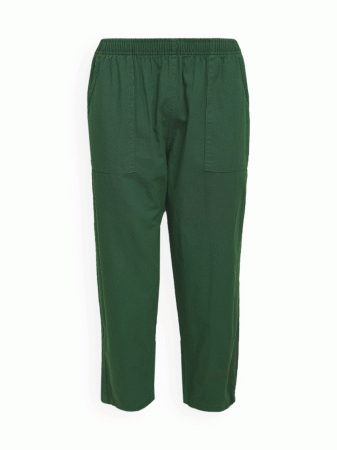 شلوارک مردانه کمرکش کتان برمودا یشمی BR